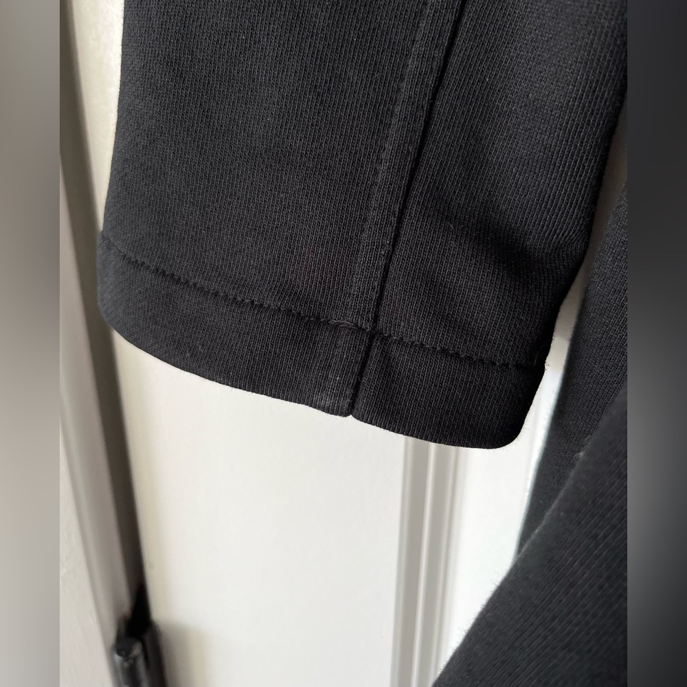 ALL SAINTS Navarre Oversized Jacket Sweatshirt Black - Picture 15 of 16